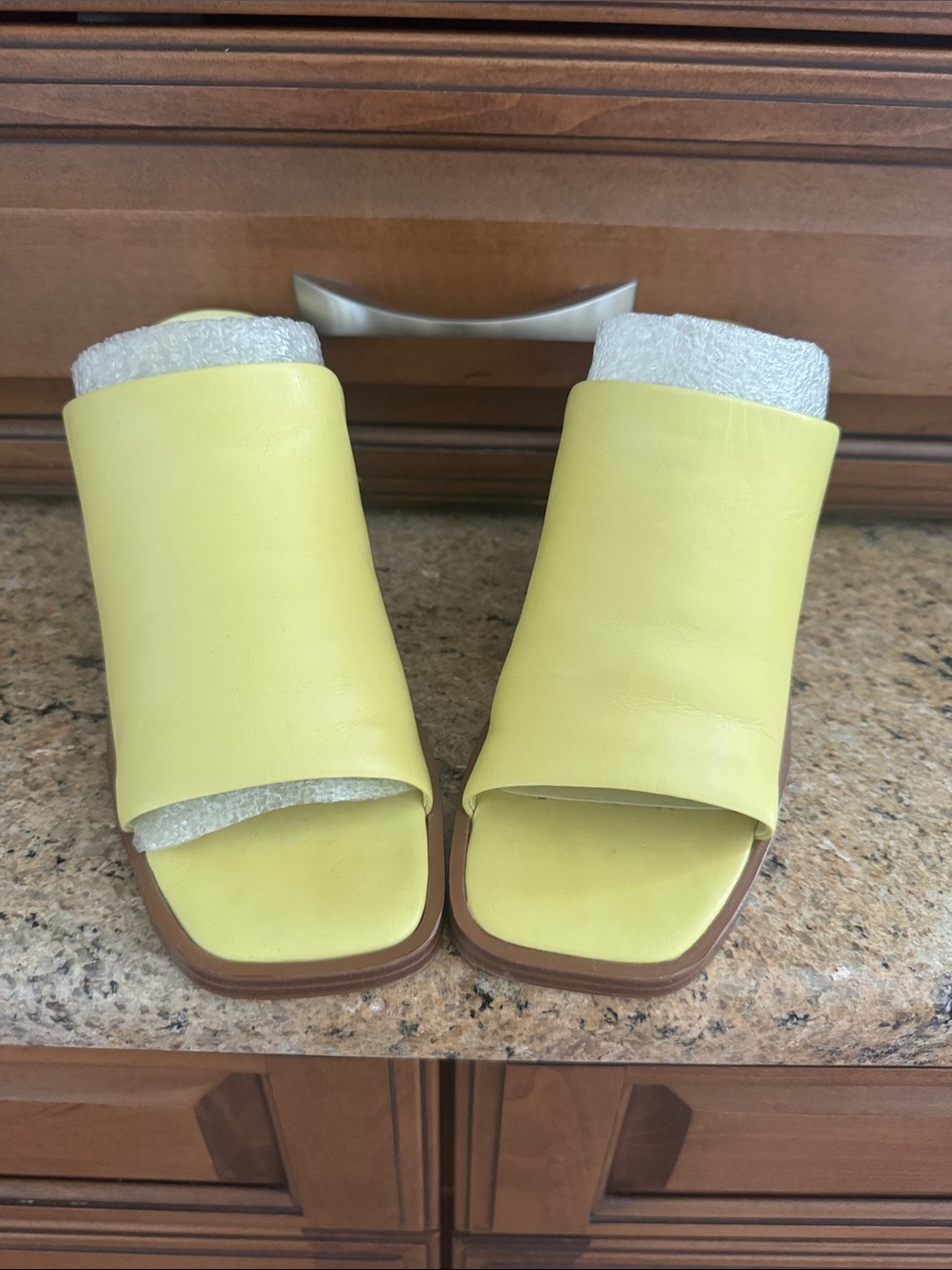 Vince Camuto Sempela sandals in celery green
